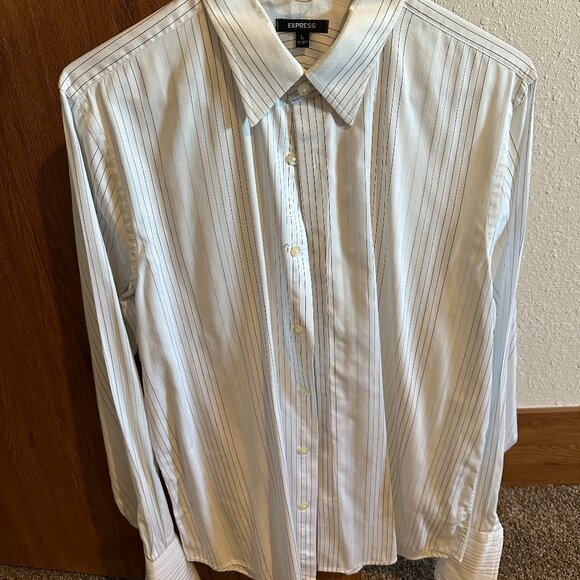 Express Large Men's shirt with cuff sleeves - Picture 1 of 2